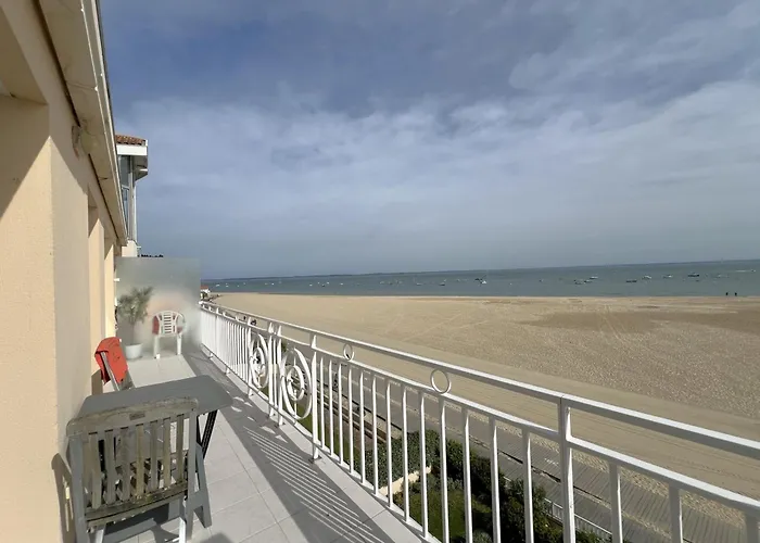 Appartement Avec Vue Bassin, Acces Plage, Parking Inclus - Fr-1-474-278