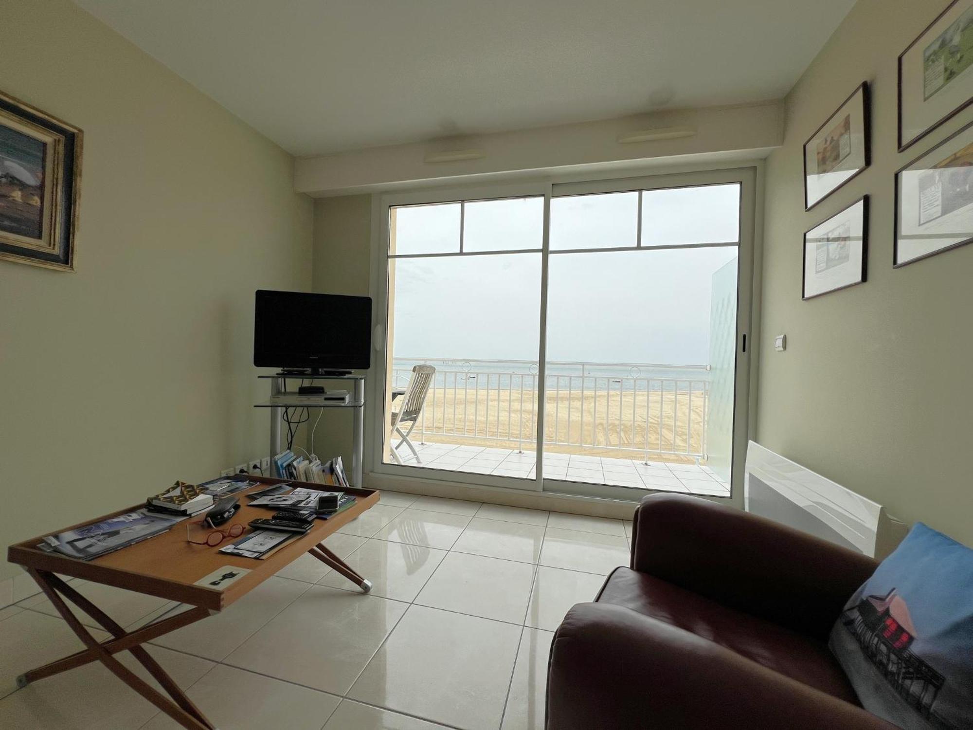 Avec Vue Bassin, Acces Plage, Parking Inclus - Fr-1-474-278 Appartement